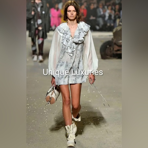 NWT Coach Palm Tree Mini Dress Women $695 size 2 - Picture 2 of 10